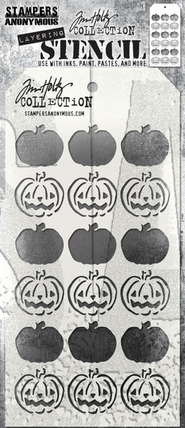 Tim Holtz Layered Stencil 4.125"X8.5", Jacks (THS186)