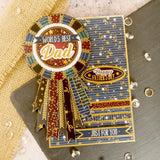 Hunkydory, World's Best Dad Luxury Topper Set