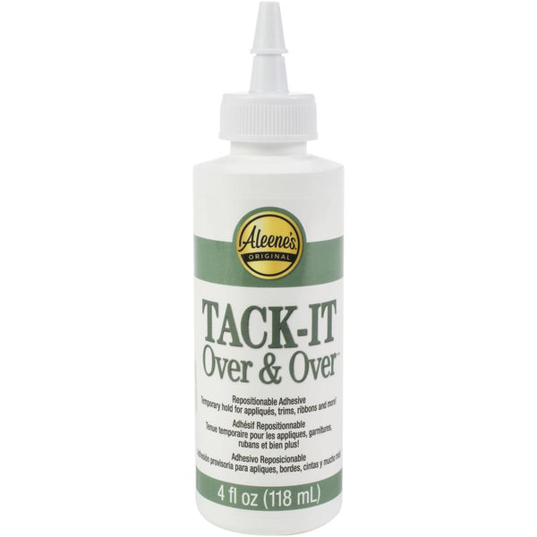 Aleene's Tack-It Over & Over Liquid Glue, 4oz