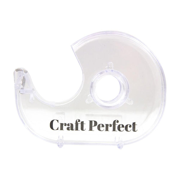 Craft Perfect Low Tack Tape Dispenser, Clear