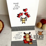Riley & Company, Clear Stamps, Think old and you will be old