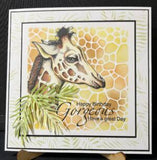 Sweet Poppy Stencil: A5 Stamp, Giraffe