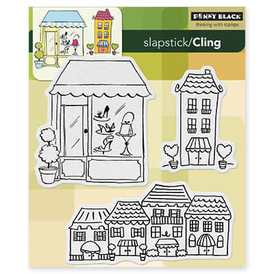 Penny Black, Cling Stamp, Uptown (40-191)