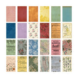 Tim Holtz Idea-Ology Backdrops Double-Sided Cardstock 6"X10" 24/Pkg, Volume #5