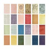 Tim Holtz Idea-Ology Backdrops Double-Sided Cardstock 6"X10" 24/Pkg, Volume #5