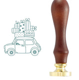 Spellbinders Wax Seal Stamp, Sealed For The Holiday Collection, Gifts On Arrival (WS-051)