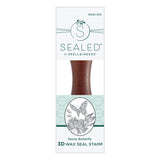 Spellbinders 3D Wax Seal Stamp, Peony Butterfly (WS3D-003)