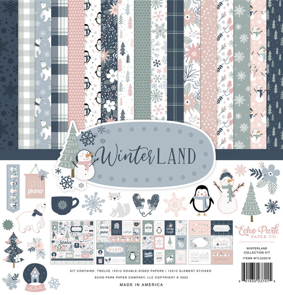 Echo Park Collection Kit 12"X12", Winterland