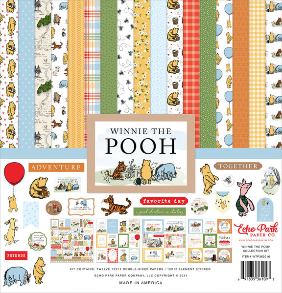 Echo Park Collection Kit 12"X12", Winnie the Pooh