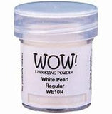 WOW! Embossing Powder Super Fine 15ml, White Pearl