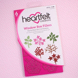 Heartfelt Creations, Winter's Eve Collection, Cling Stamps & Dies Set Combo, Window Box Fillers
