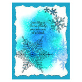 Stampendous, Cling Stamps & Dies Combo, Winter White