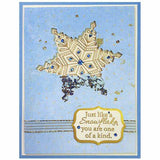 Stampendous, Cling Stamps & Dies Combo, Winter White