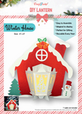 CrafTreat DIY Paper Lanterns, Winter House