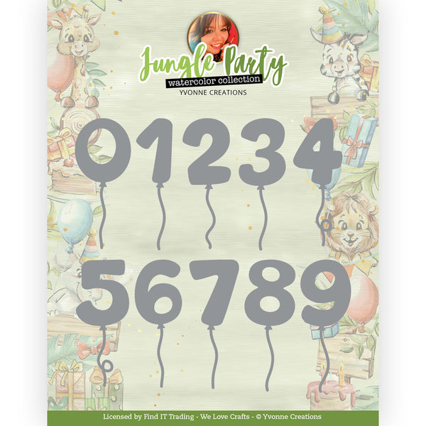 Find It Trading, Yvonne Creations, Die, Jungle Numbers, Jungle Party