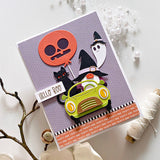 Spellbinders Etched Dies, Gnome Drive Halloween (S3-493)