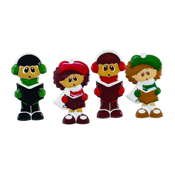 Shape Brads 12/Pkg, Caroler