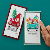 Spellbinders Etched Dies, From the Gnome Drive Collection, Gnome Drive Holiday (S4-1297)