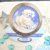 Hunkydory, Adorable Scorable, Rocking Snow Globes Concept Card Kit
