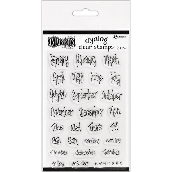 Dyan Reaveley's Dylusions Clear Stamps 4"X8", Blind Date