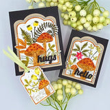 Spellbinders 3D Embossing Folder From Sealed 3D Botanicals, Mushrooms From Me To You