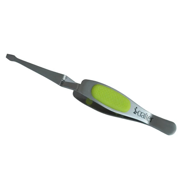 i-crafter, i-Grip Flat Head Reverse Tweezers