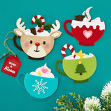 Spellbinders Etched Dies From Merry Mug & Circle Delights Collection By Nichol Spohr, Merry Mug Creations (S4-1311)