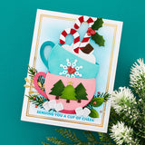 Spellbinders Etched Dies From Merry Mug & Circle Delights Collection By Nichol Spohr, Merry Mug Creations (S4-1311)