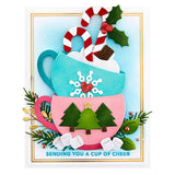 Spellbinders Etched Dies From Merry Mug & Circle Delights Collection By Nichol Spohr, Merry Mug Creations (S4-1311)