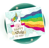 Taylored Expressions, Stamps & Die Combo, I'm a Hugger - Unicorn