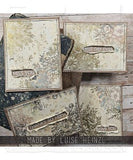 Stampers Anonymous, Tim Holtz Cling Stamps 7"X8.5" & Grid Block, Floristry (CMS485)