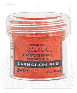 Ranger, Wendy Vecchi, Embossing Powder, Carnation Red