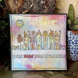 PaperArtsy, Zini 52 (Zinski Mini 52), Red Rubber Stamp