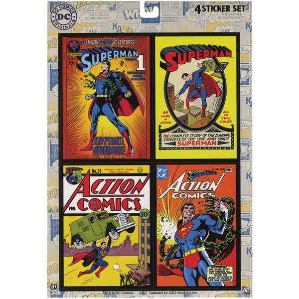 DC Comics Originals, Mini Sticker Set, Superman