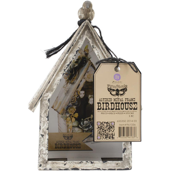 Prima Marketing Altered Metal Frame, 3.5"X7"X9.75" Bird House