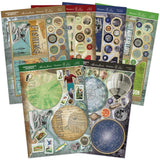 Hunkydory Gentleman's Journey Premium A4 Card Kit, Rotator