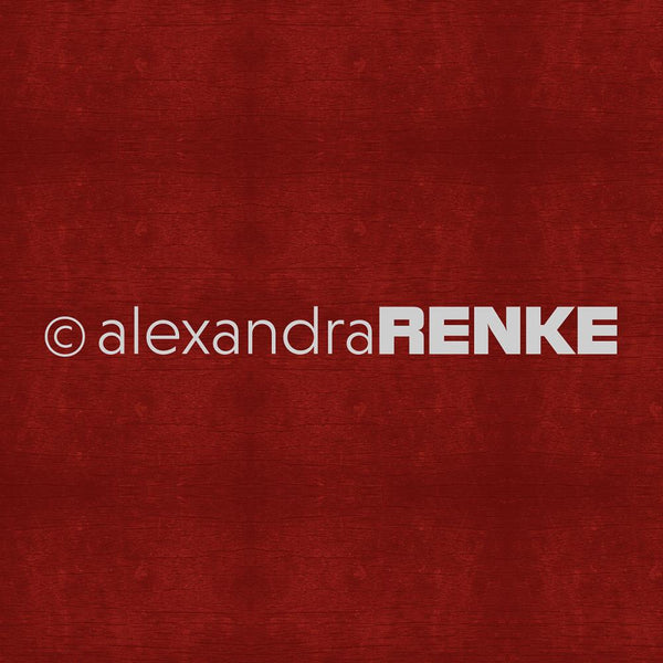 Alexandra Renke Mimi's Basic Design Paper 12"X12", Dark Red