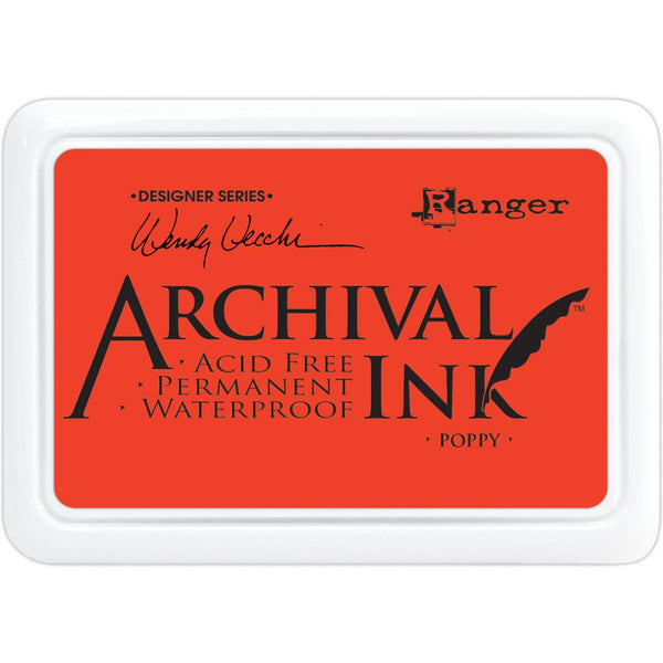 Wendy Vecchi Archival Ink Pad, Poppy