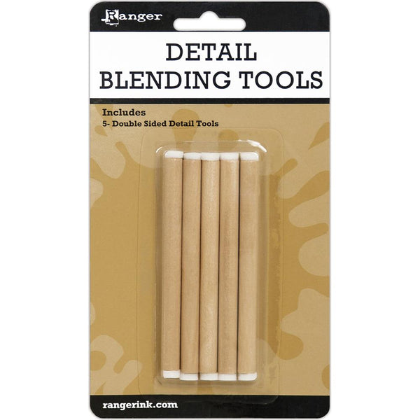 Ranger Detail Blending Tools 5/Pkg - Scrapbooking Fairies