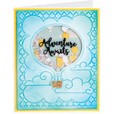 Sizzix Impresslits Embossing Folder By Lindsey Serata, Hot Air Balloon