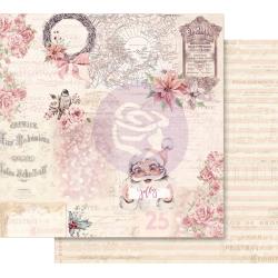 Prima Marketing, Santa Baby Foiled Dbl-Sided Cardstock 12"X12, Grand Christmas Exhibition