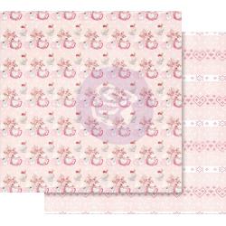 Prima Marketing Santa Baby Foiled Dbl-Sided Cardstock 12"X12", Warm & Cozy
