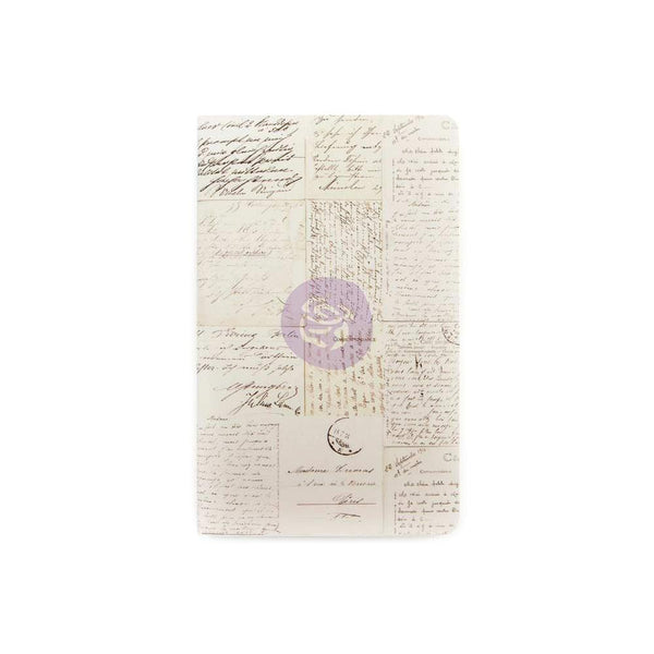 Prima Marketing Traveler's Journal Personal Refill Notebook, Old Letter