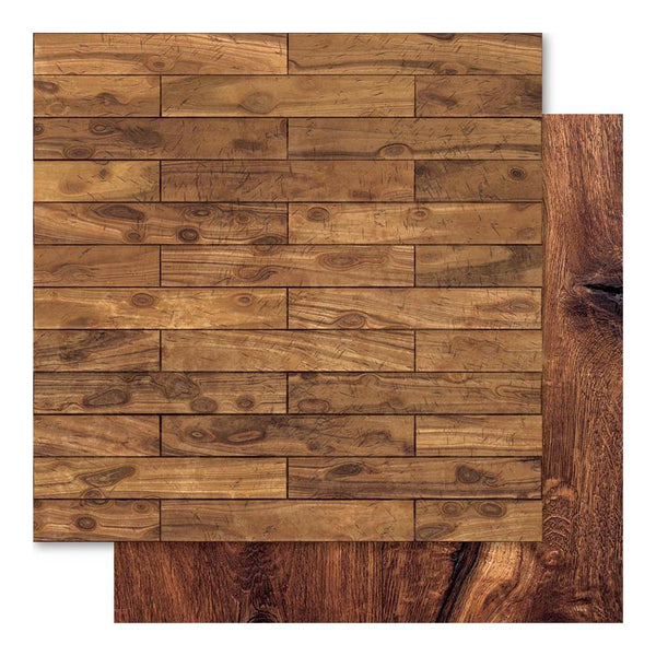 Bella! iWood Double-Sided Cardstock 12"X12", Version 5.0