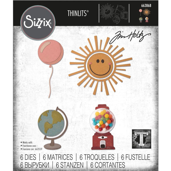 Sizzix Thinlits Dies By Tim Holtz, Circle Play