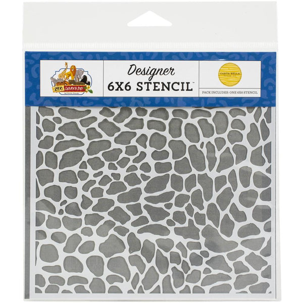 Carta Bella, Reptile 6x6 Stencil Set