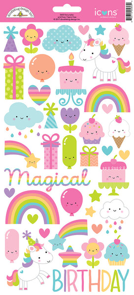 Doodlebug Design, Cardstock Stickers 6"X13", Fairy Tales