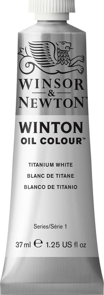 Winsor & Newton, Winton Oil Colour 37ml Tube, Titanium White