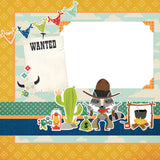 Simple Stories, Simple Pages Page Kit,  Wanted, Howdy!