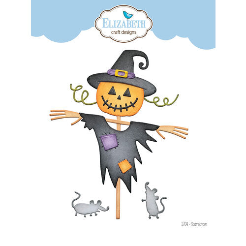 Elizabeth Craft Designs, Dies, Halloween Scarecrow (1704)